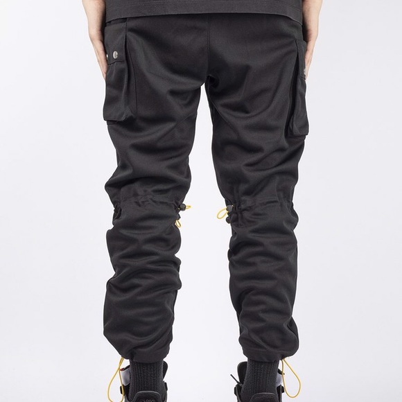 Black Cargo Pants - Picture 4 of 7